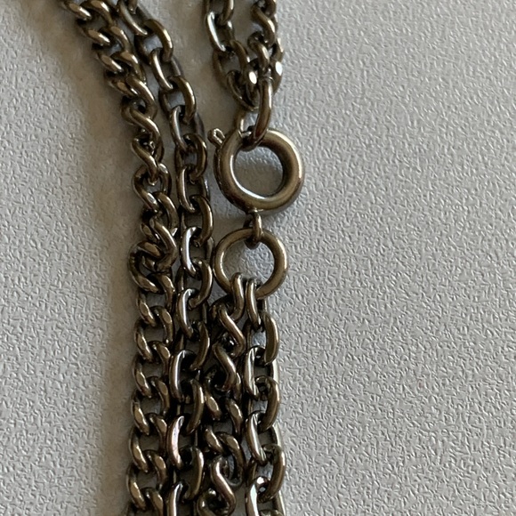 Large long cameo pendant locket. Elegant period piece. - Picture 5 of 6